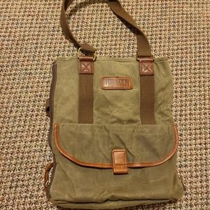 Duluth Trading Co canvas shoulder bag